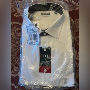 NWT Van Heusen Men's Flex Collar Slim Fit Dress Shirt